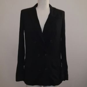 Club Monaco Jersey double breasted blazer